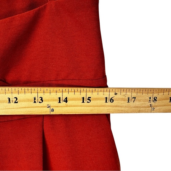 Style Rack Terracotta Jumper Size Large Wide Leg Linen Look Softcore Minimalist - Picture 13 of 13